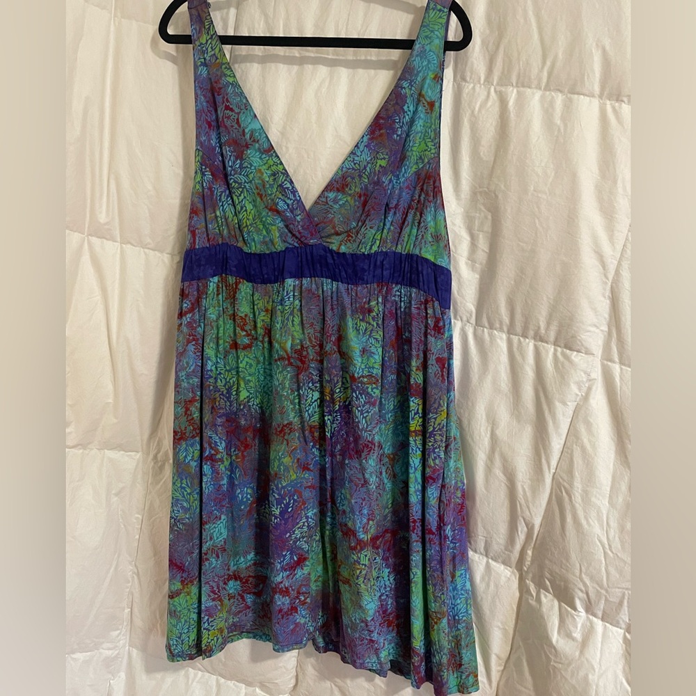 Multicolour summer dress